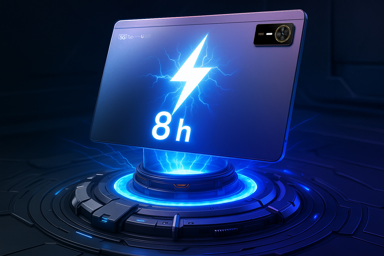 Nova 5G Tab - Έως και 8+ ώρες αυτονομίας, μένεις ενεργός σε meetings, streaming και ό,τι άλλο χρειάζεσαι.