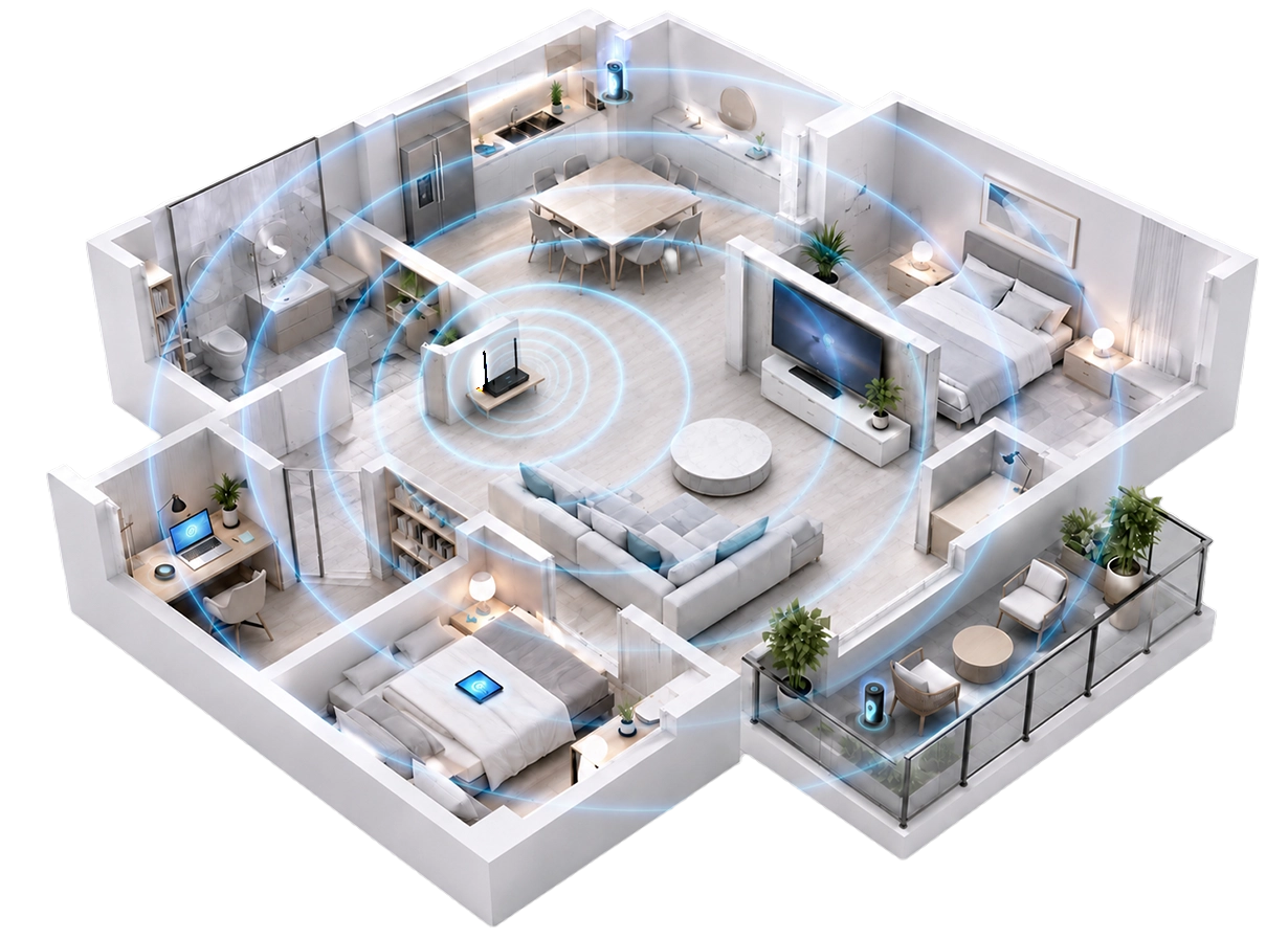 WiFi 6 Router τελευταίας τεχνολογίας nova