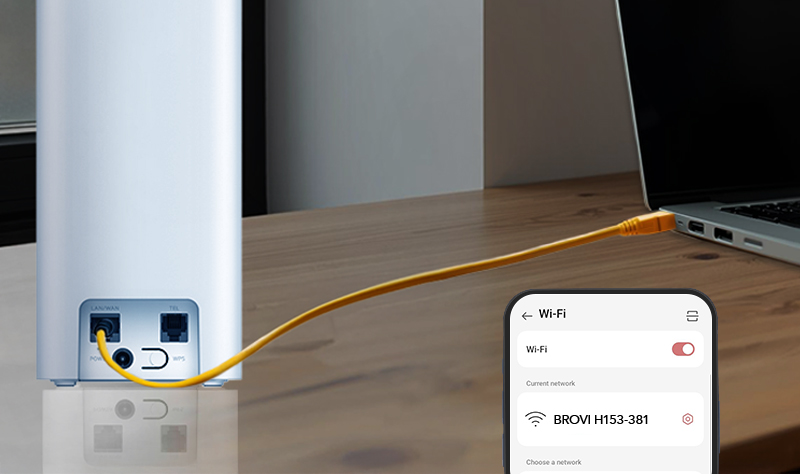 Εισαγωγή κωδικού WiFi