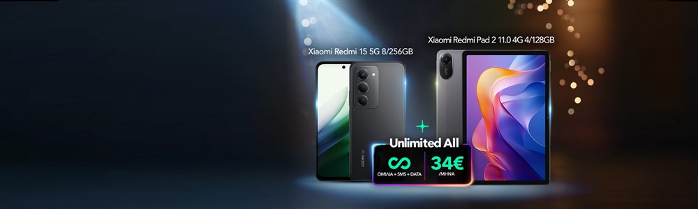 Unlimited All με δώρο Xiaomi smartphones