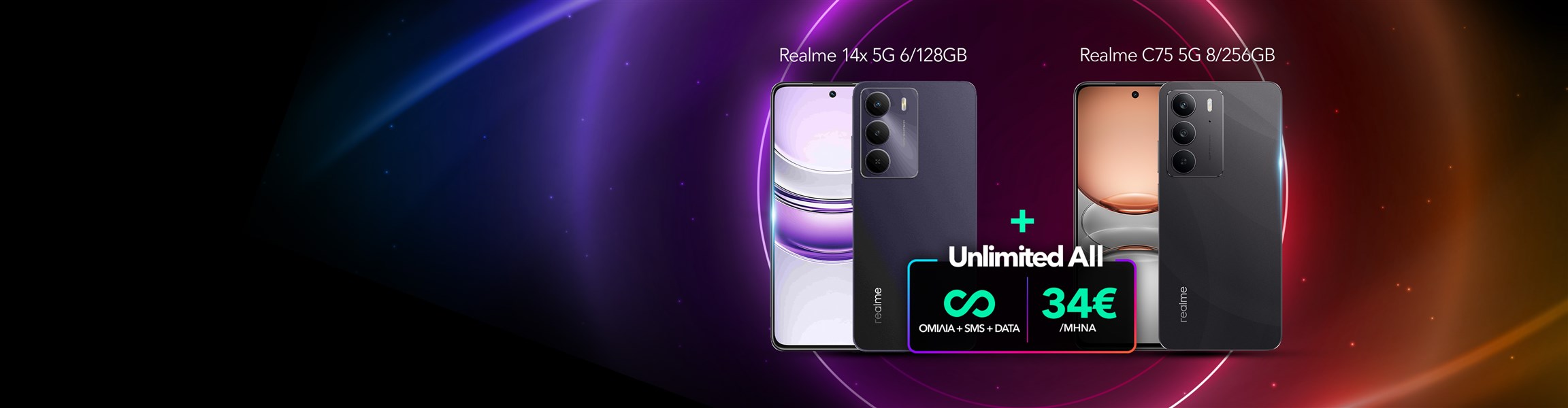 Unlimited All με δώρο Samsung smartphone & tablet
